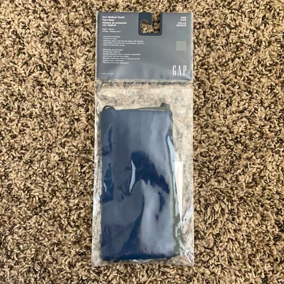 GAP Factory Other - Gap Factory 3-Pack Adult Cloth Face Mask * Navy Blue, Military Green, & Black